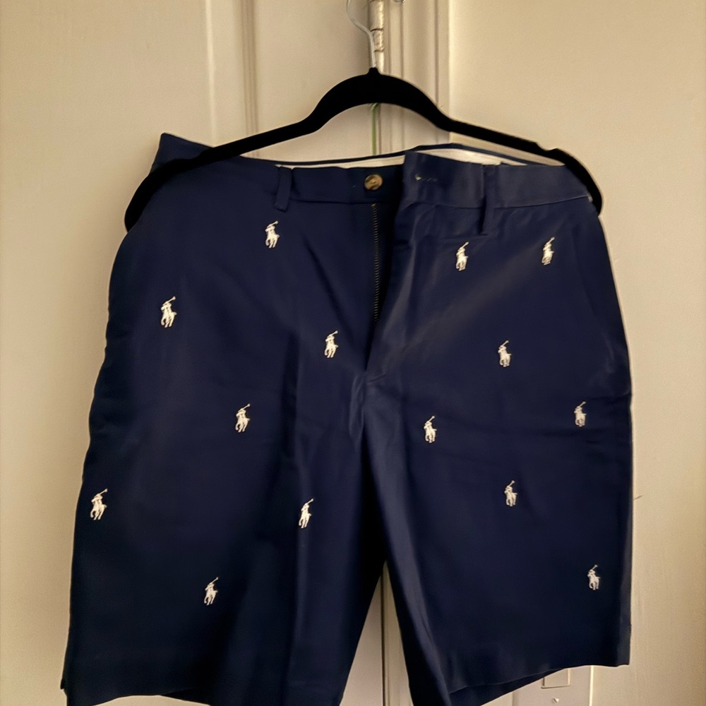 Polo by Ralph Lauren Navy - Classic Fit 9” Shorts